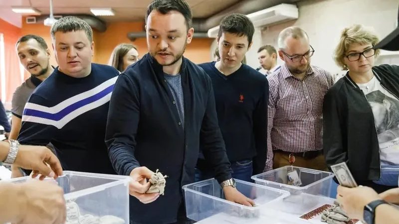 Новогодняя биржа